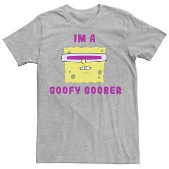 Men's Nickelodeon SpongeBob SquarePants I'm A Goofy Goober Portrait Graphic Tee