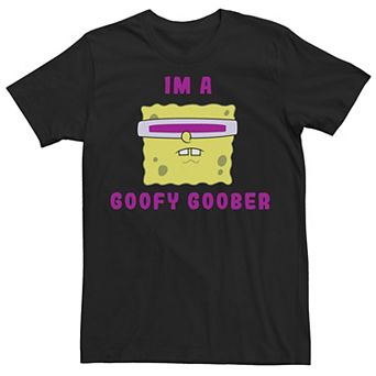 Men's Nickelodeon SpongeBob SquarePants I'm A Goofy Goober Portrait Graphic Tee