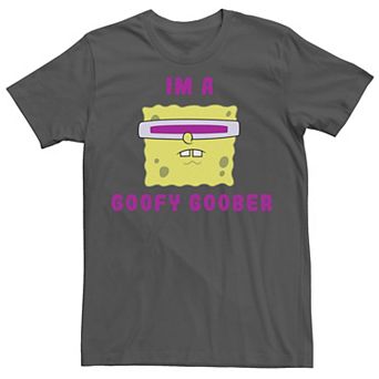 Men's Nickelodeon SpongeBob SquarePants I'm A Goofy Goober Portrait Graphic Tee