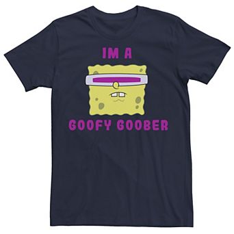 Men's Nickelodeon SpongeBob SquarePants I'm A Goofy Goober Portrait Graphic Tee