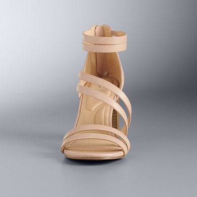  Simply Vera Vera Wang Women's Block Heel Sandals