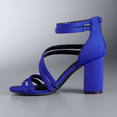 Simply Vera Vera Wang Women's Block Heel Sandals
