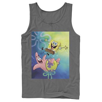 Men's Nickelodeon Spongebob Squarepants Patricks Star Best Buddies Graphic Tank Top
