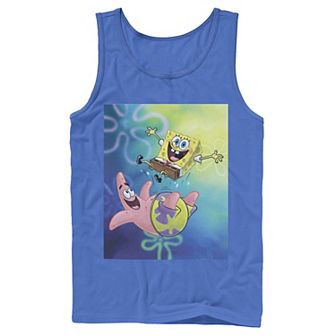 Men's Nickelodeon Spongebob Squarepants Patricks Star Best Buddies Graphic Tank Top