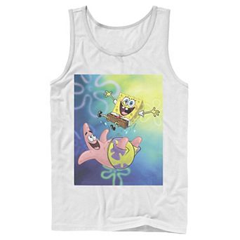 Men's Nickelodeon Spongebob Squarepants Patricks Star Best Buddies Graphic Tank Top