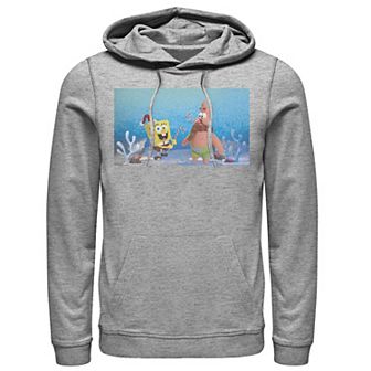 Men's Nickelodeon Spongebob Squarepants Patrick Star Christmas Buddies Graphic Hoodie