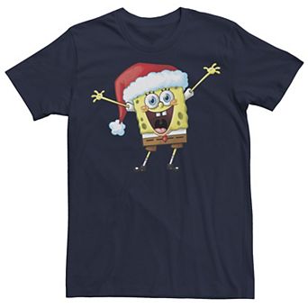 Men's SpongeBob SquarePants One Happy Sponge Holiday Tee