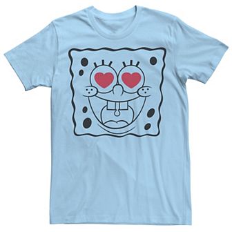 Men's Nickelodeon SpongeBob SquarePants Heart Eyes Graphic Tee