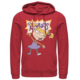 Men's Nickelodeon Rugrats Angelica Simple Portrait Graphic Hoodie