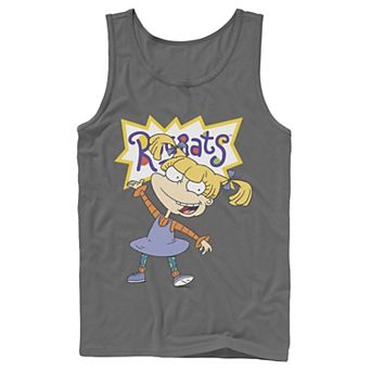 Men's Nickelodeon Rugrats Angelica Simple Portrait Graphic Tank Top