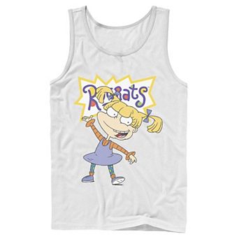Men's Nickelodeon Rugrats Angelica Simple Portrait Graphic Tank Top