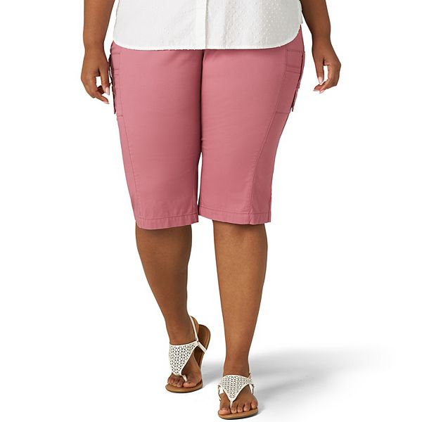 Plus Size Lee® Flex To Go Utility Skimmer Capris