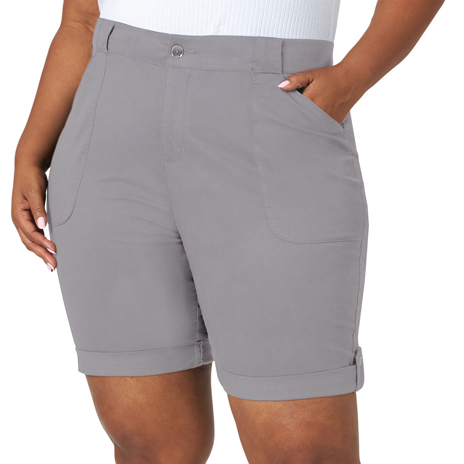 kohls womens plus shorts