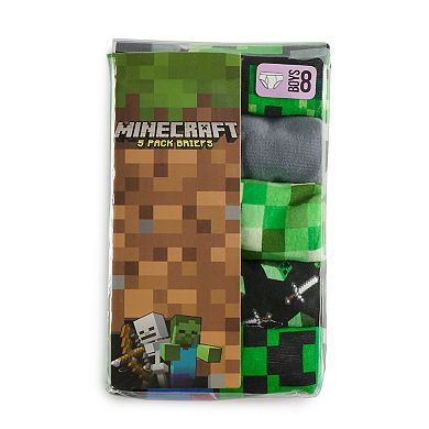 Boys 4-8 Minecraft 5-Pack Briefs