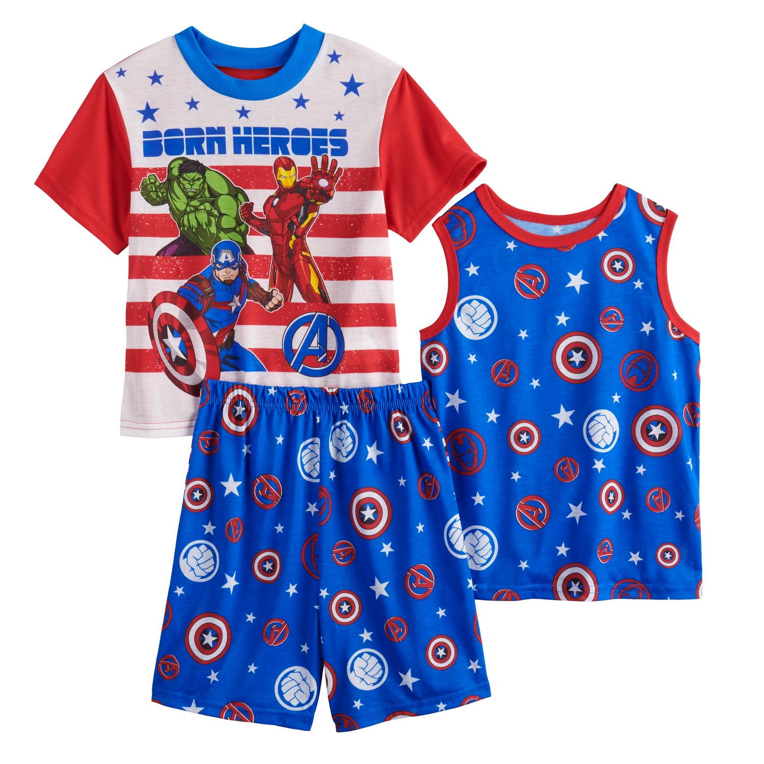 marvel baby pajamas