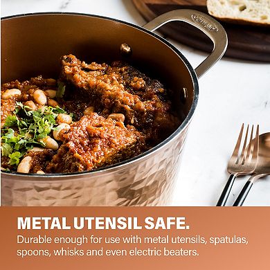 Gotham Steel Hammered Copper 10-pc. Cookware Set As Seen on TV