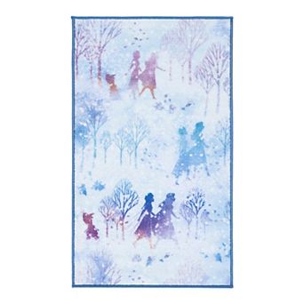 Disney's Frozen 2 Believe LT Blue/Purple Safavieh Area Rug By Safavieh