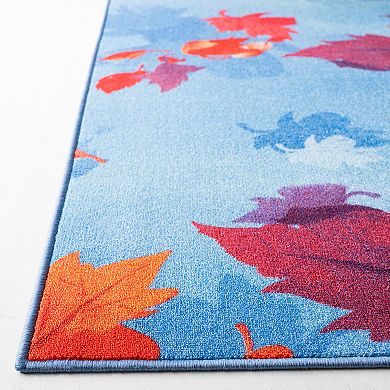 Disney's Frozen 2 Olaf Blue/Orange Area Rug By Safavieh 