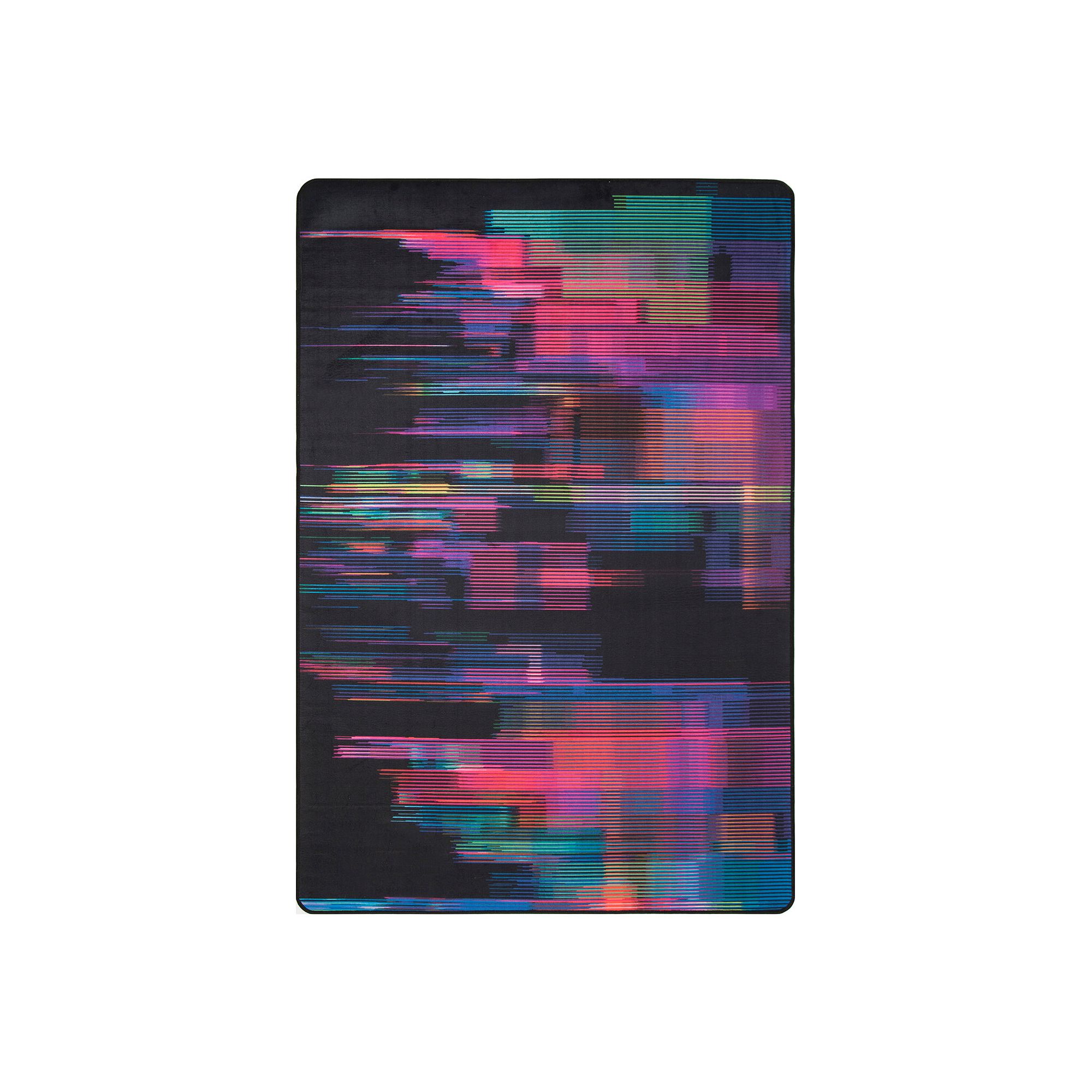 Safavieh Daytona Marianna Black Rug, Black Pink