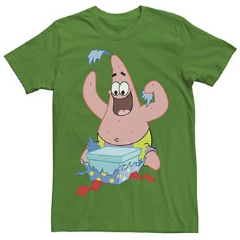 Men's Nickelodeon SpongeBob SquarePants Patrick Star Holiday Graphic Tee