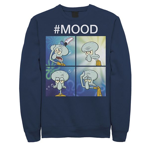  SpongeBob SquarePants Squidward Photo Vs. Real Life Meme  Pullover Hoodie : Clothing, Shoes & Jewelry