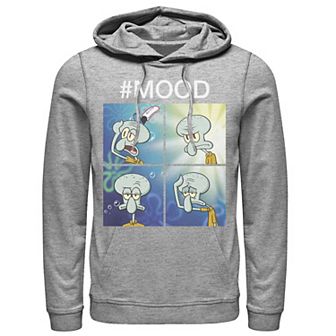 Men's Nickelodeon SpongeBob SquarePants Squidward Mood Hoodie