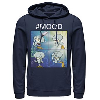 Men's Nickelodeon SpongeBob SquarePants Squidward Mood Hoodie