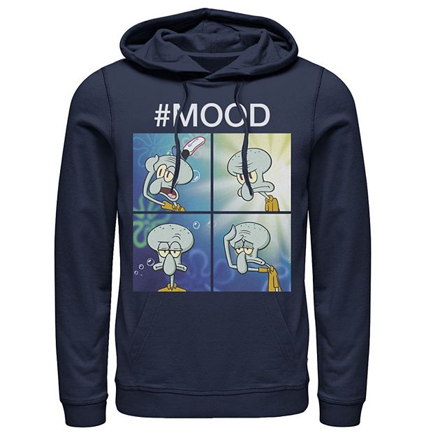 Men s Nickelodeon SpongeBob SquarePants Squidward Mood Hoodie