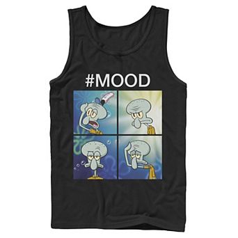 Men's Nickelodeon SpongeBob SquarePants Squidward Mood Tank Top