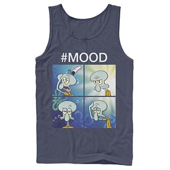 Men's Nickelodeon SpongeBob SquarePants Squidward Mood Tank Top