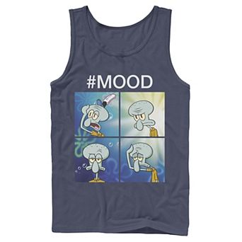 Men's Nickelodeon SpongeBob SquarePants Squidward Mood Tank Top