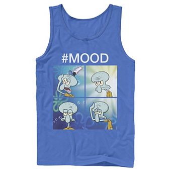 Men's Nickelodeon SpongeBob SquarePants Squidward Mood Tank Top
