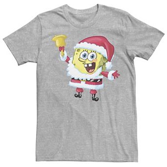 Men's Nickelodeon SpongeBob SquarePants Santa Claus Graphic Tee