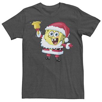 Men's Nickelodeon SpongeBob SquarePants Santa Claus Graphic Tee