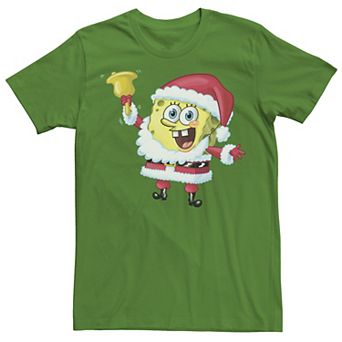 Men's Nickelodeon SpongeBob SquarePants Santa Claus Graphic Tee