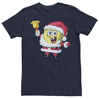 Men's Nickelodeon SpongeBob SquarePants Santa Claus Graphic Tee