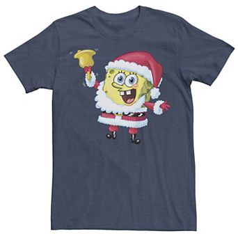 Men's Nickelodeon SpongeBob SquarePants Santa Claus Graphic Tee