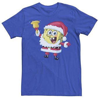 Men's Nickelodeon SpongeBob SquarePants Santa Claus Graphic Tee