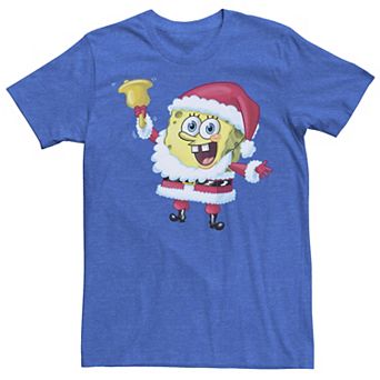 Men's Nickelodeon SpongeBob SquarePants Santa Claus Graphic Tee