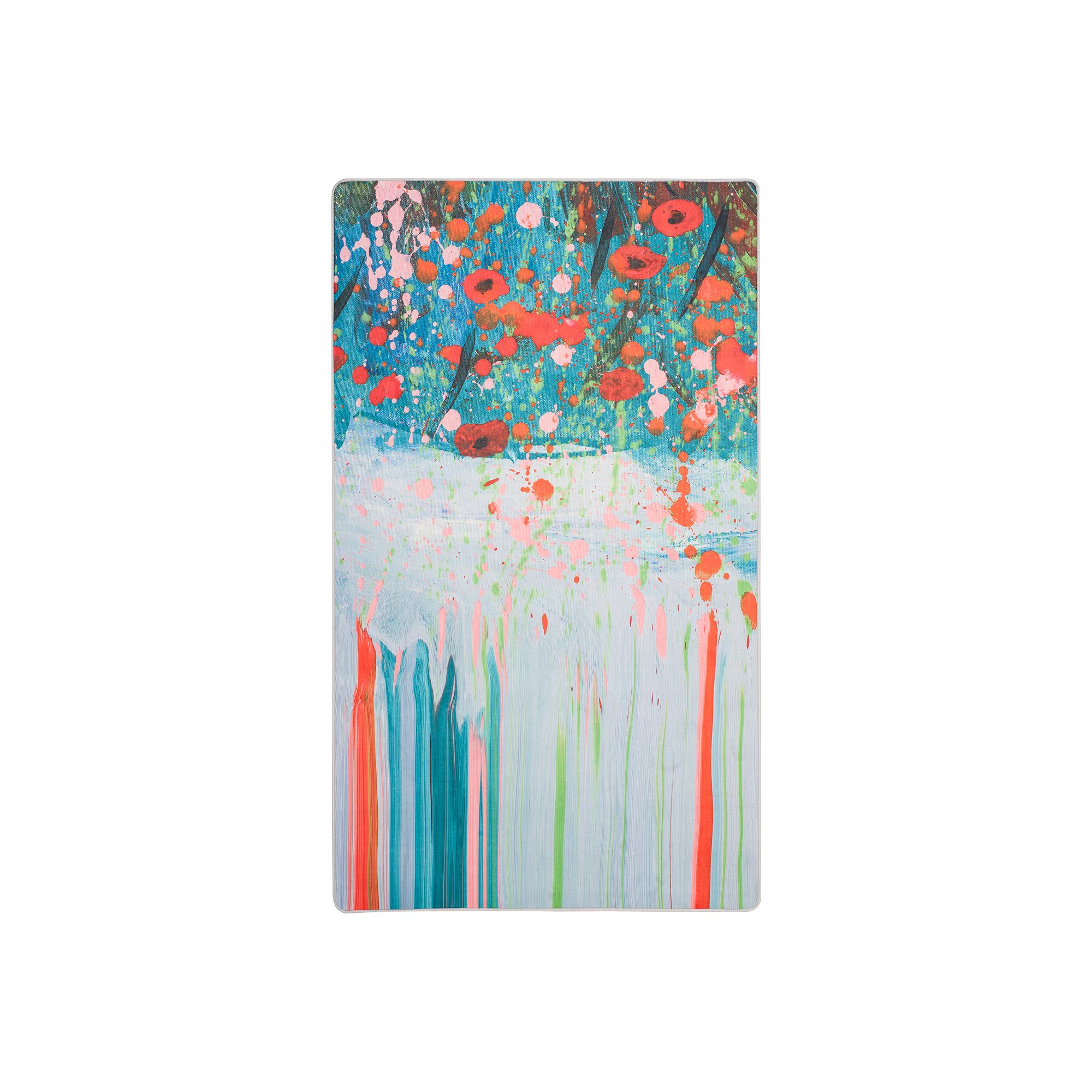 Safavieh Daytona Lydia Teal Rug, Teal Orange
