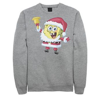 Men's Nickelodeon SpongeBob SquarePants Santa Claus Sweatshirt