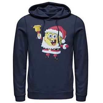 Men's Nickelodeon SpongeBob SquarePants Santa Claus Hoodie