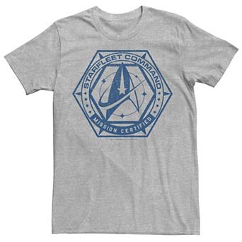 Men's Star Trek Starfleet Command Badge Tee