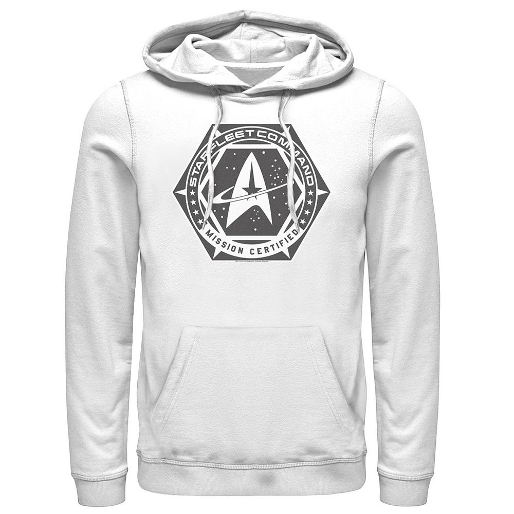 Men's Star Trek Starfleet Command Badge Hoodie