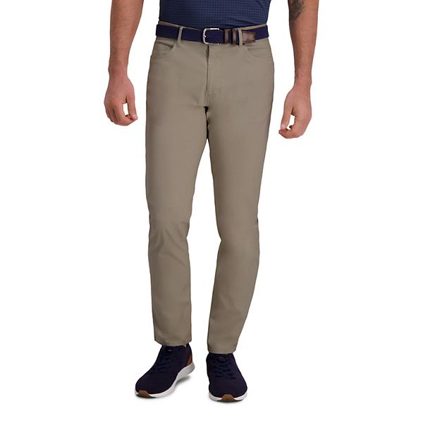 Men's Haggar® Active Series Travel Slim-Fit 5-Pocket Ripstop Pants
