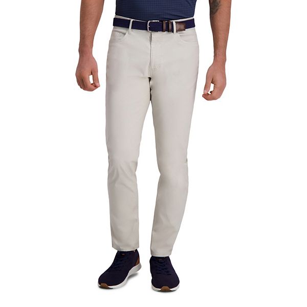 Men's Haggar® Active Series Travel Slim-Fit 5-Pocket Ripstop Pants