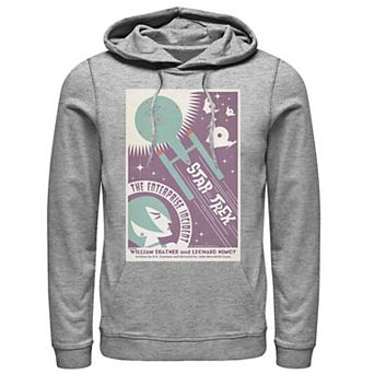 Men's Star Trek The Original Series The Enterprise Incident Poster Hoodie