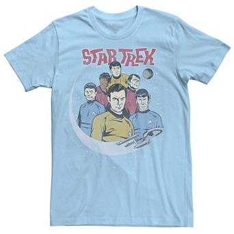 Men's Star Trek The Original Series Group Shot Vintage Poster Tee