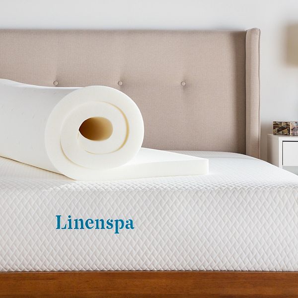 Wholesale Linenspa 2 Inch Gel Infused Memory Foam Mattress Topper Twin