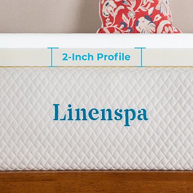 Linenspa Signature 2-in. ActiveRelief Memory Foam Mattress Topper
